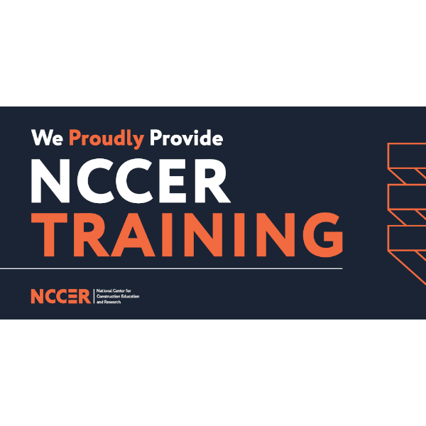 Picture of "We Proudly Provide NCCER Training" Banner