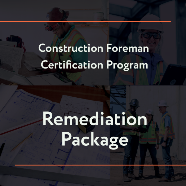 Picture of Construction Foreman Certification Program: Remediation Package